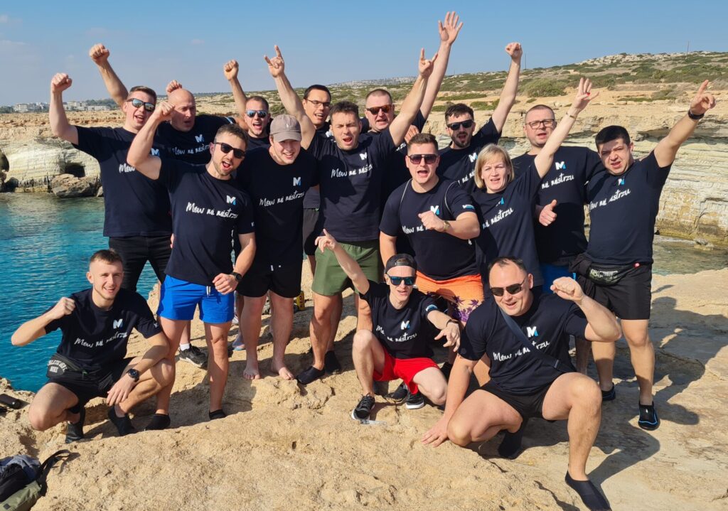 Cała załoga agencji eventowej mistrzowie imprez